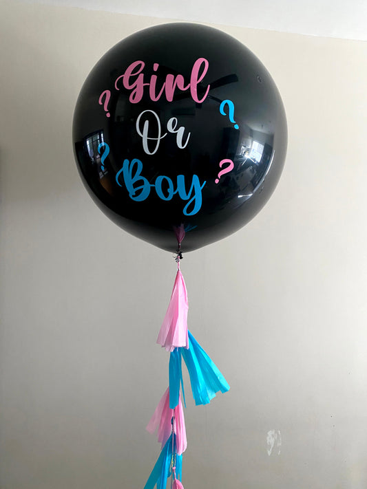 GLOBO LATEX 36" GENDER REVEAL